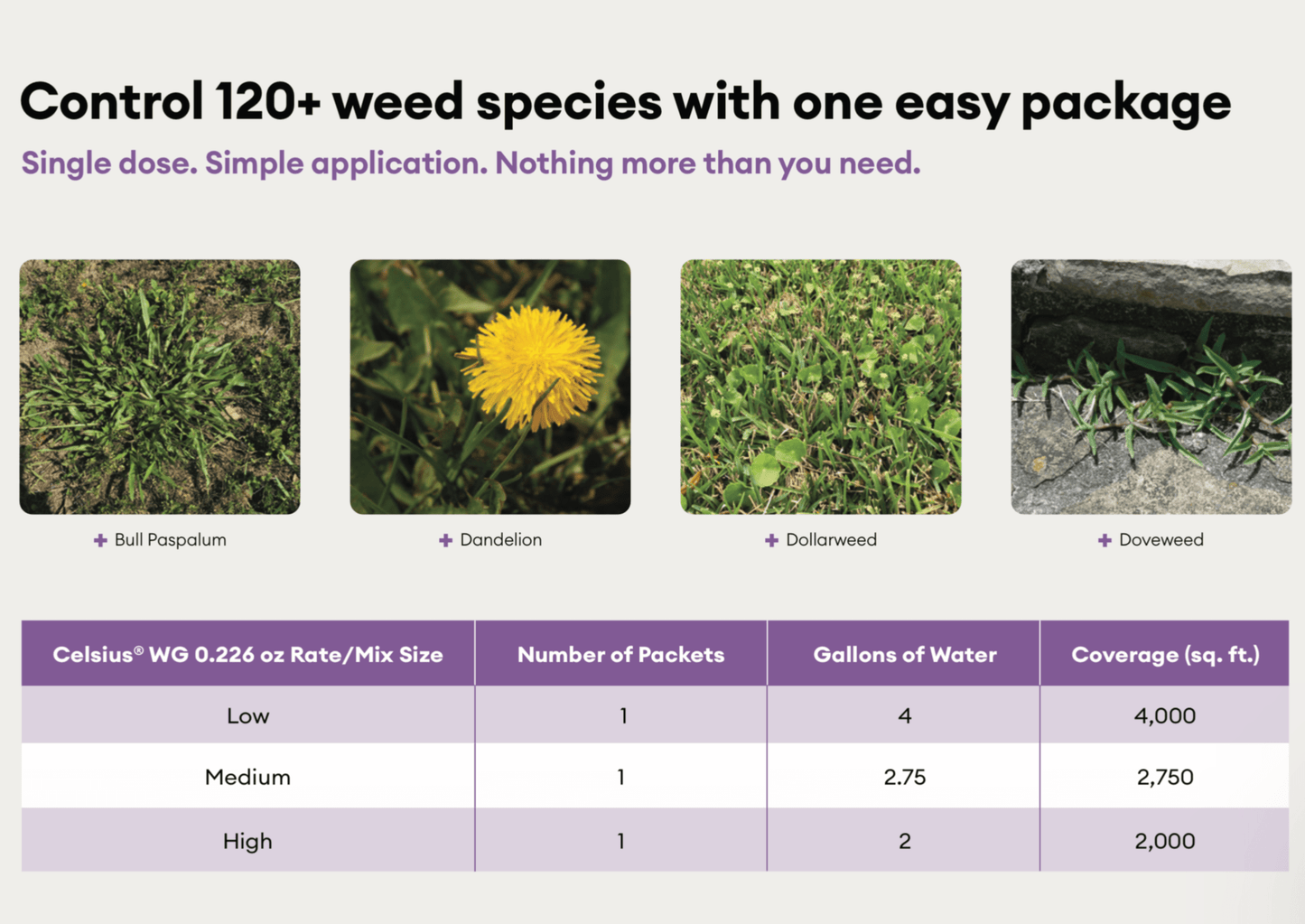 Herbicide Celsius WG | Herbicide Celsius