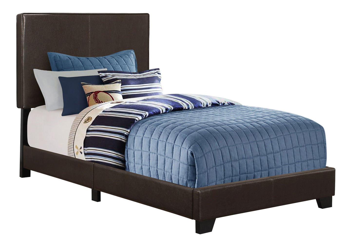 Modern Upholstered And Transitional Bed Frame