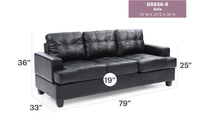 Sandridge Micro Suede Sofa for Apartment and Home