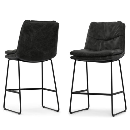 Danika Counter Height Stool Set of 2 for Kitchen