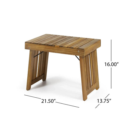 Temptation Outdoor Acacia Wood Foldable Table
