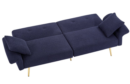 Modern Teddy Upholstered Sleeper Loveseat