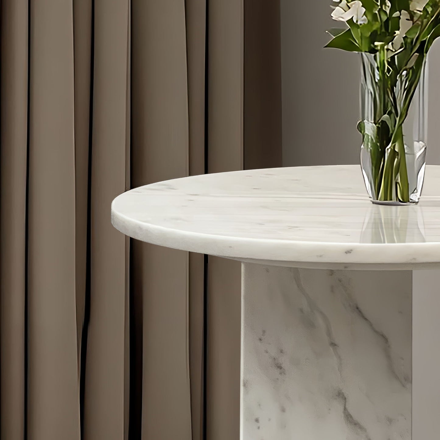 Luxury Marble Coffee Table With Unique Veining