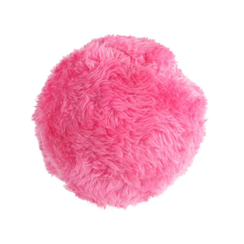 Pink fluffy rolling ball plush toy for dogs and cats Sell My Stuff Plush Toys on Tampa Home & Garden Store