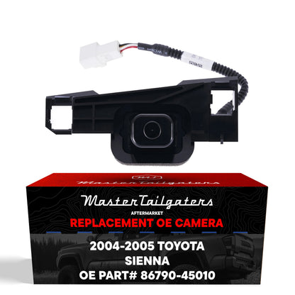 Master Tailgaters Toyota Sienna 2004-2005 backup camera with white connector and wiring on Tampa Home & Garden Store