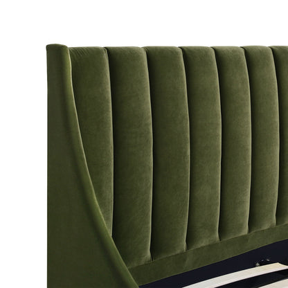 Aspen Vertical Tufted and Modern Platform Bed