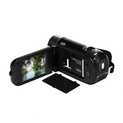 Sell My Stuff DV 1080P camera 16x zoom flip-out black cam on Tampa Home & Garden Store