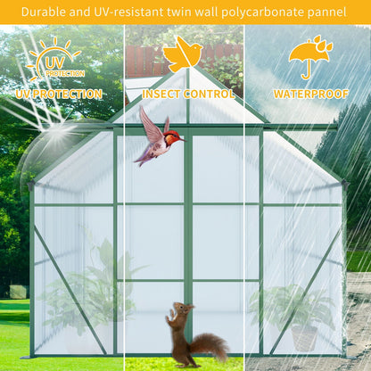 Heavy Duty Double Door Polycarb House and Pegs
