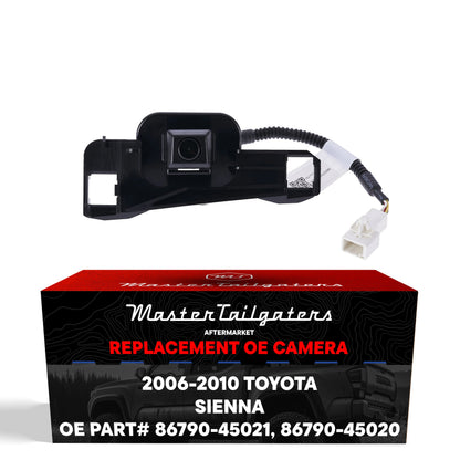 Master Tailgaters Toyota Sienna backup camera replacement with wiring harness and connector on Tampa Home & Garden Store