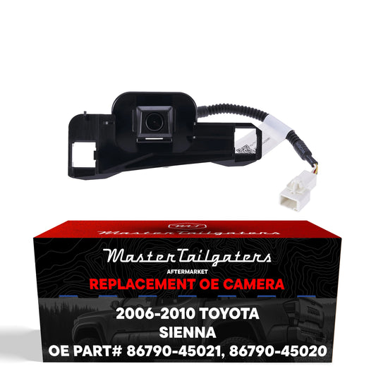 Master Tailgaters Toyota Sienna backup camera replacement with wiring harness and connector on Tampa Home & Garden Store