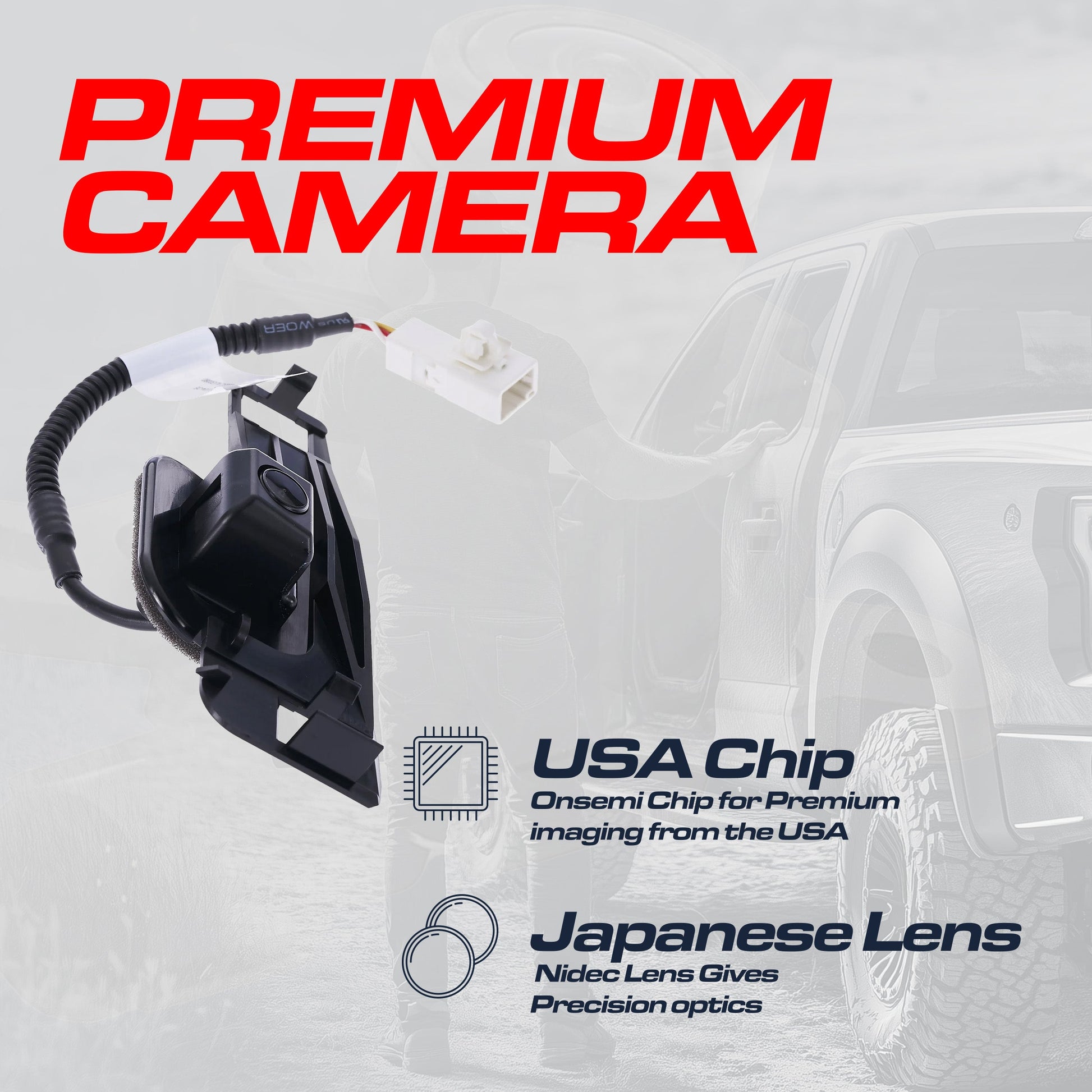 Master Tailgaters Toyota Sienna OEM backup camera with wiring harness on Tampa Home & Garden Store