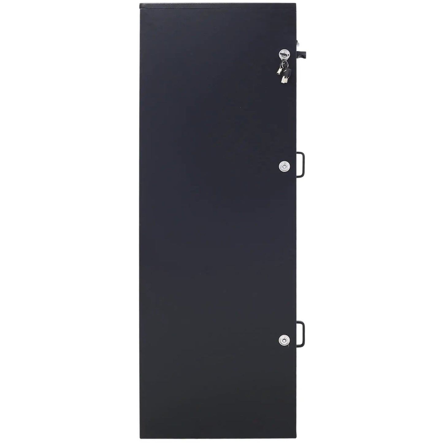 Large Steel Parcel Drop Box with Locking Mailbox