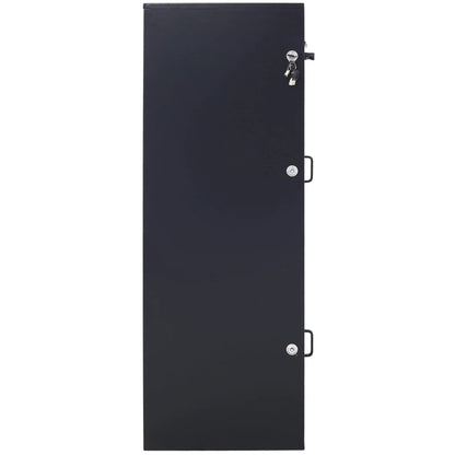 Large Steel Parcel Drop Box with Locking Mailbox
