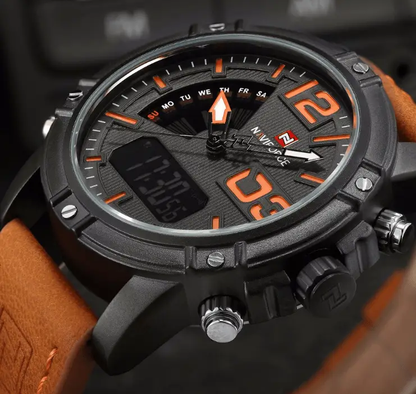 Men's Digital Analog Watch Multifunction