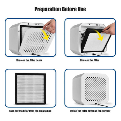 Purificador de aire HEPA de escritorio