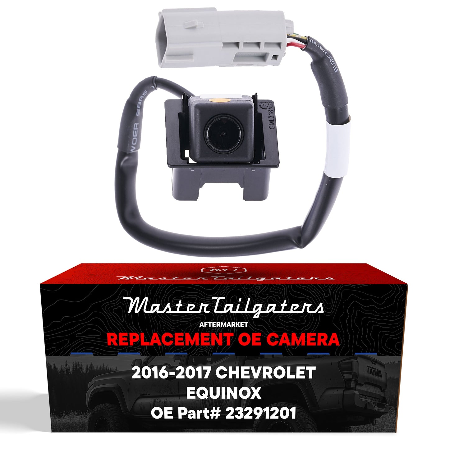 Chevrolet Equinox 2016-2017 backup camera Master Tailgaters OE Part #23291201 harness on Tampa Home & Garden Store