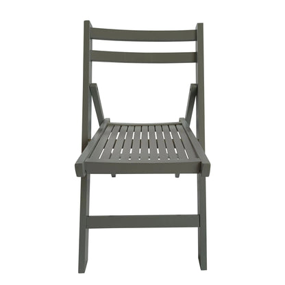 Solid Wood Foldable Event Chair Set of 4
