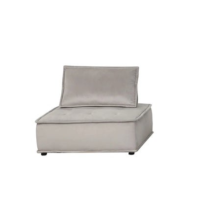 Anna Armless Lounge Chair With Soft Upholstery