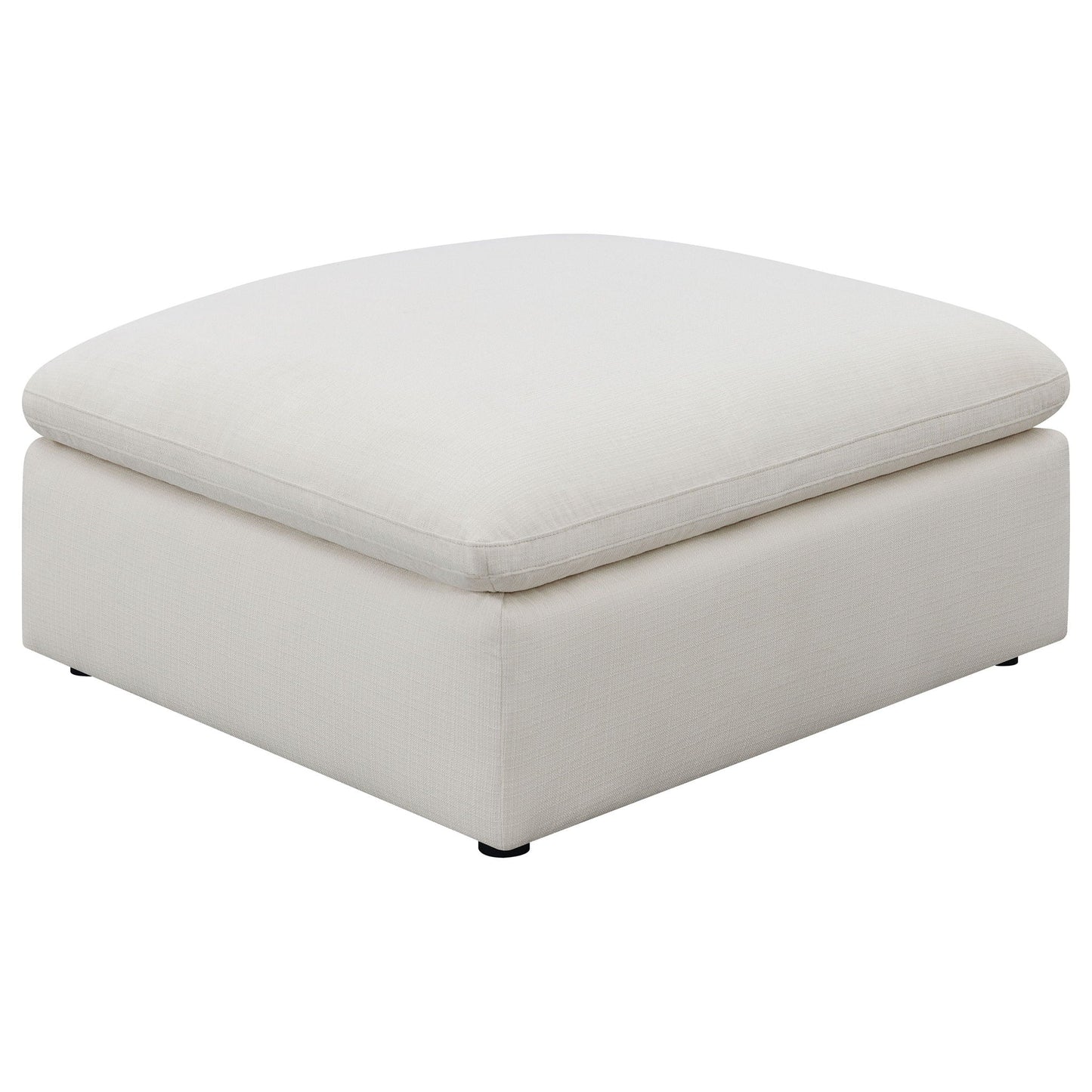 Greeley ivory upholstered modular sectional component in linen fabric by HouseOfZazla on Tampa Home & Garden Store