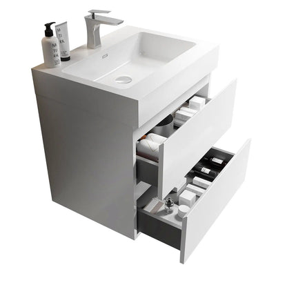 Alice Wall Mounted Floating Vanity With Sink