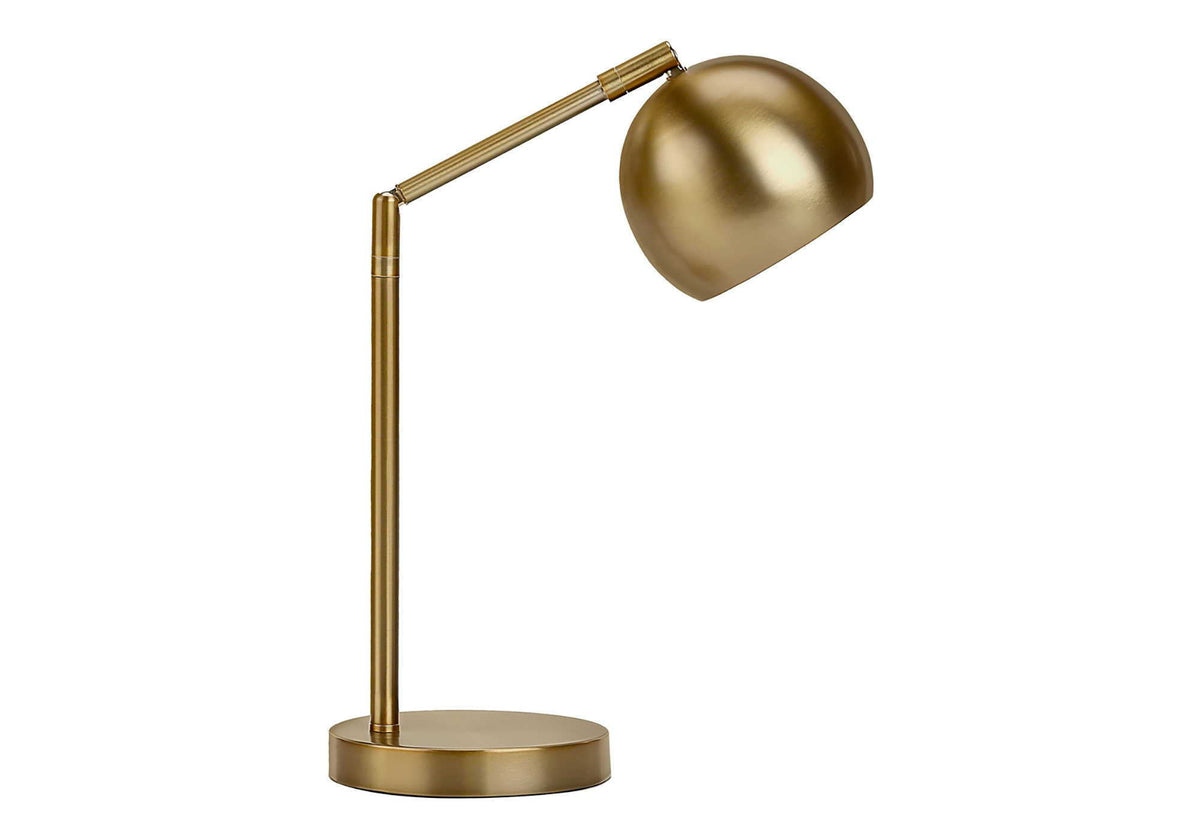 Table lamp gold metallic, contemporary with dome shade, HouseOfZazla on Tampa Home & Garden Store