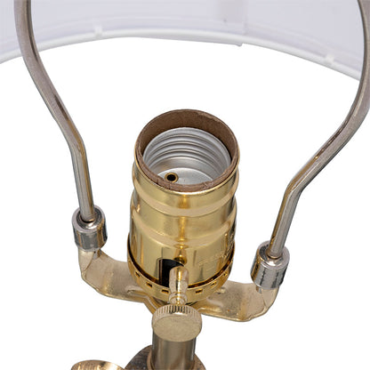 D13x22.2 in table lamp brass socket with metal harp HouseOfZazla on Tampa Home & Garden Store