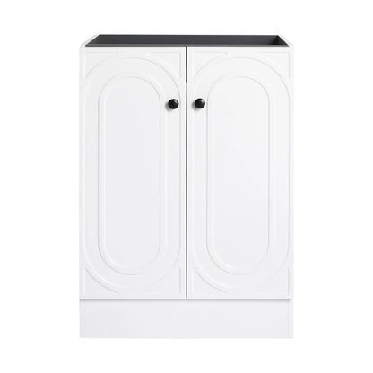Modern Freestanding Vanity with Soft Close Doors