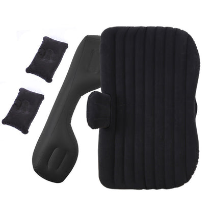 Inflatable car mattress black quilted with two small pillows Sell My Stuff on Tampa Home & Garden Store