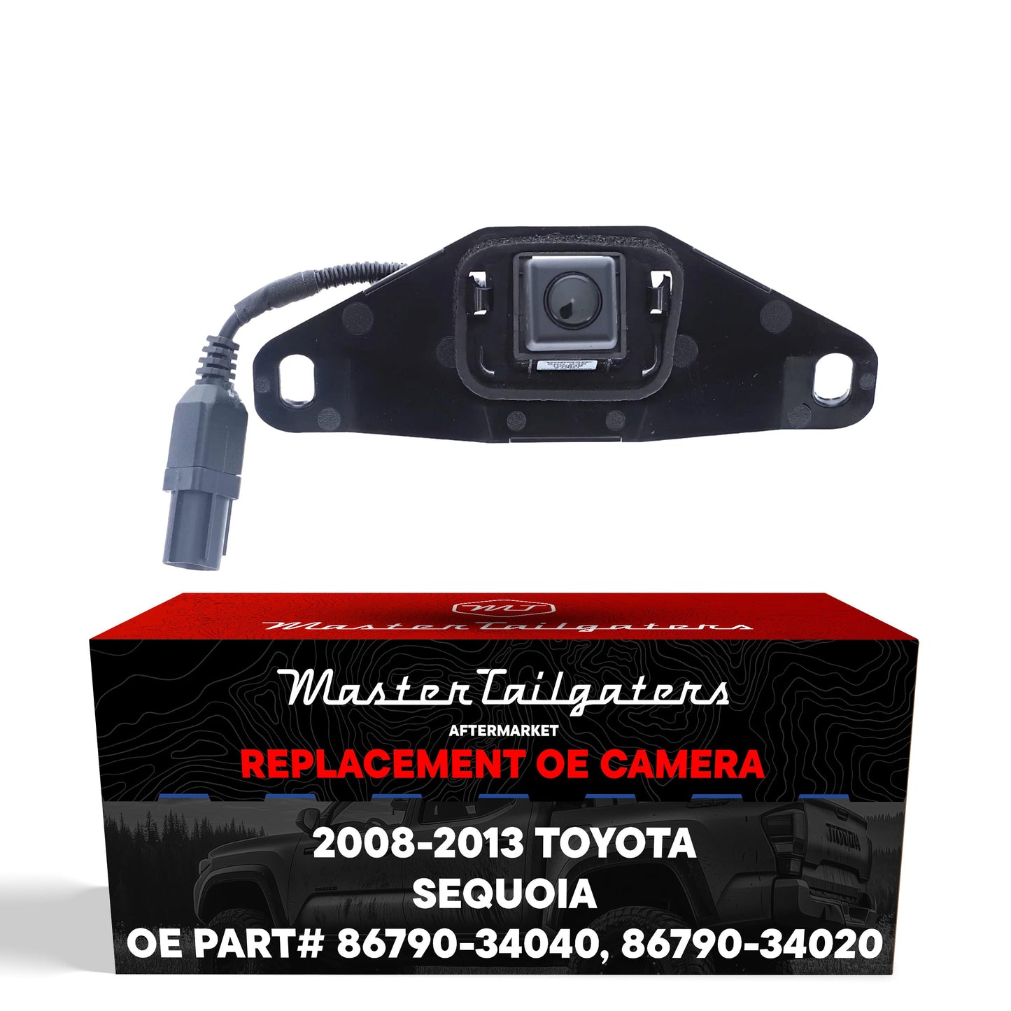 Backup camera for Toyota Sequoia Master Tailgaters OEM replacement 86790-34020,86790-34040 on Tampa Home & Garden Store