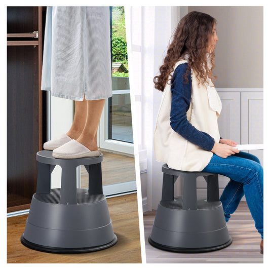330 lbs Step Stool with Non-Slip Rubber Platform - Tampa Home & Garden Store