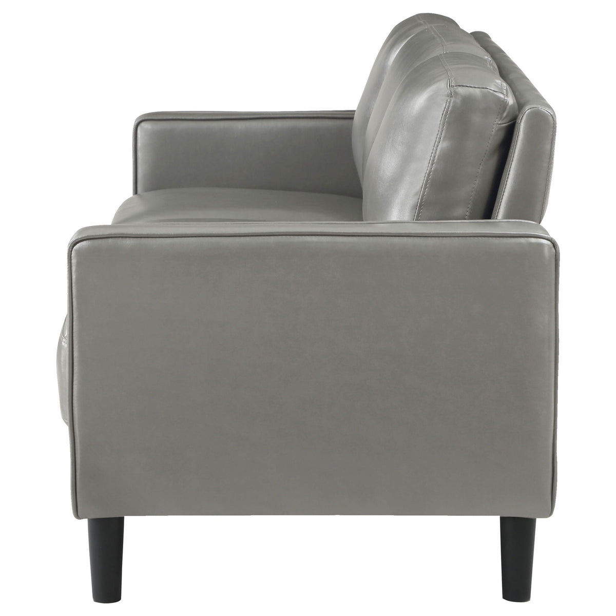 Farallone Contemporary Track Arm Plush Sofa