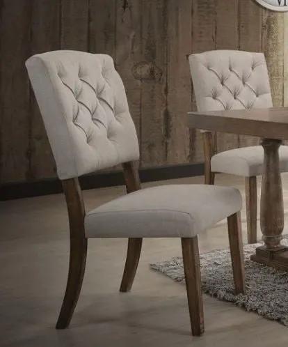 Bernard Weathered Side Chair Set of Two Dining