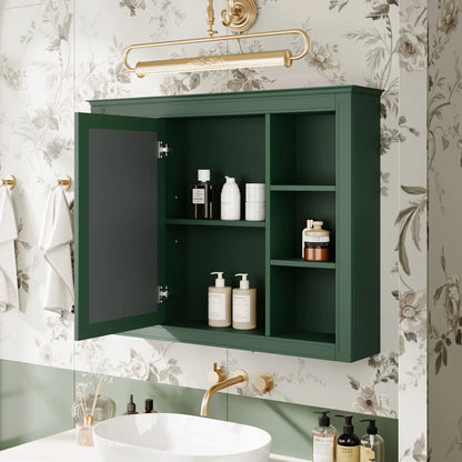 Wall Mounted Medicine Cabinet with Mirror