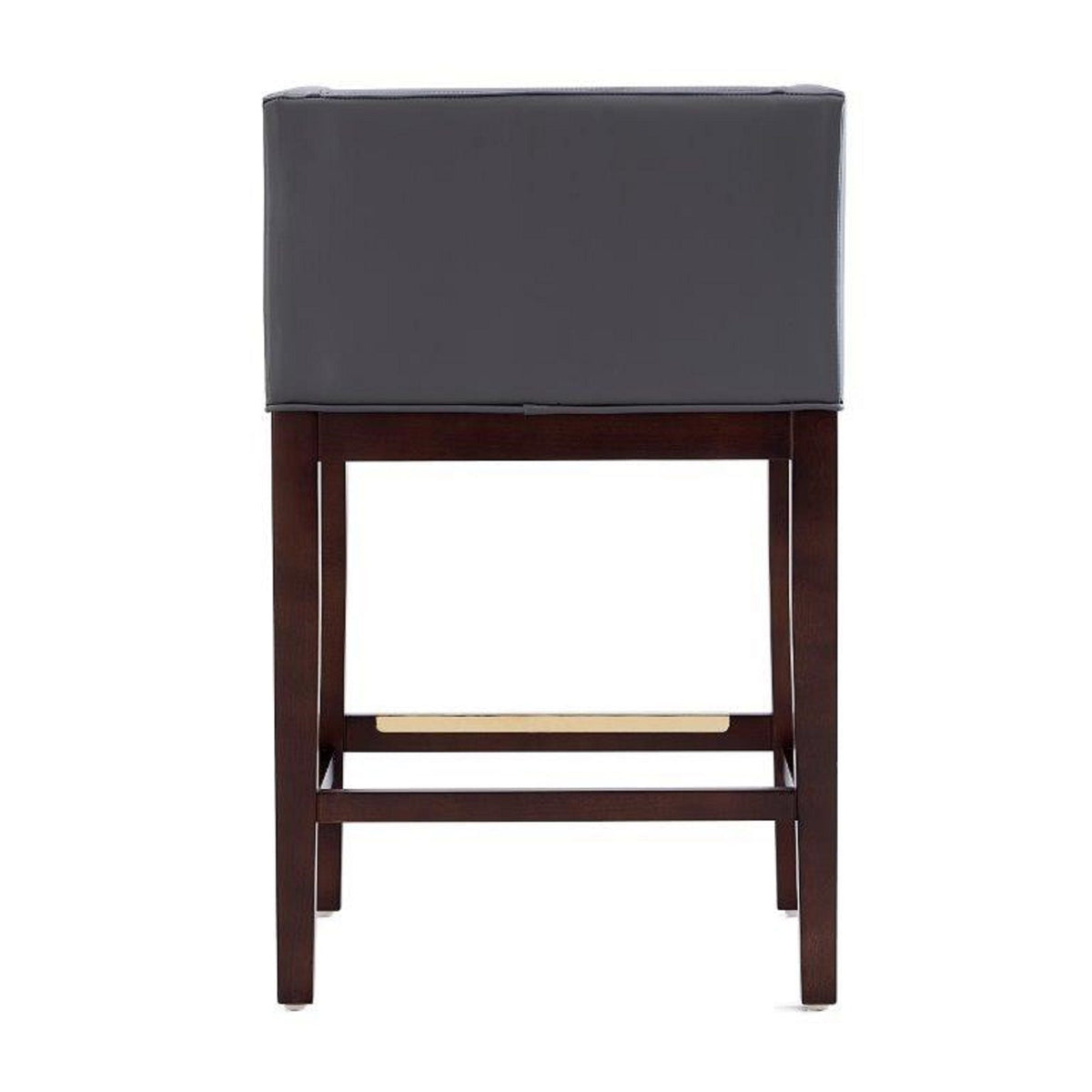 Counter Height Stool with Dark Gray Upholstered Seat and Beech Wood Frame on Tampa Home & Garden Store