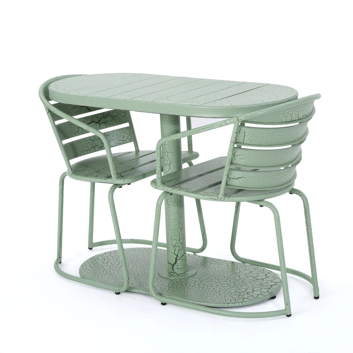 3 Piece Elegant Outdoor Bistro Set with Table