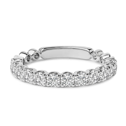 14K white gold 1.00 Cttw round diamond prong-set wedding band Bids.com on Tampa Home & Garden Store