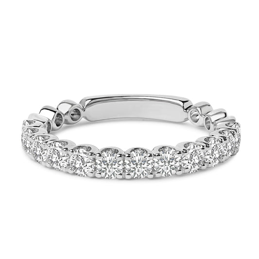 14K white gold 1.00 Cttw round diamond prong-set wedding band Bids.com on Tampa Home & Garden Store