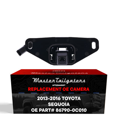 Backup camera Master Tailgaters for Toyota Sequoia 2013-2016 OE86790-0C010, black bracket on Tampa Home & Garden Store