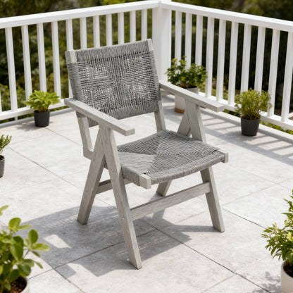 Pair Hips Dining Chairs For Garden And Patio Use