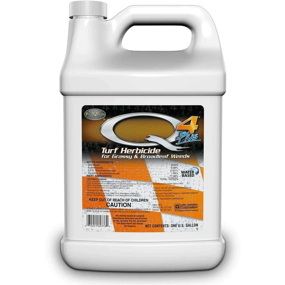 Q4 Plus Turf Herbicide for Grassy & Broadleaf Weeds