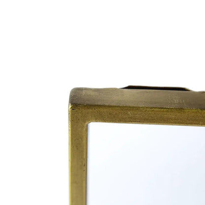 Poppy Mirror With Metal Frame Design Bathroom