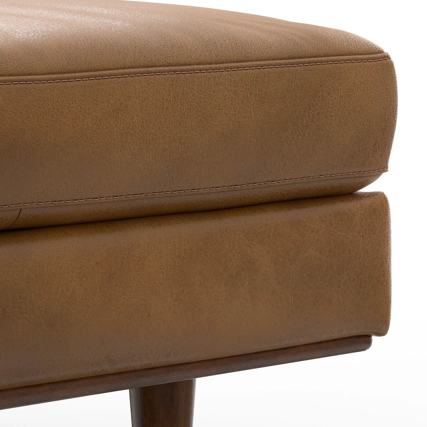 Morrison Handcrafted Ottoman Mid Century Style