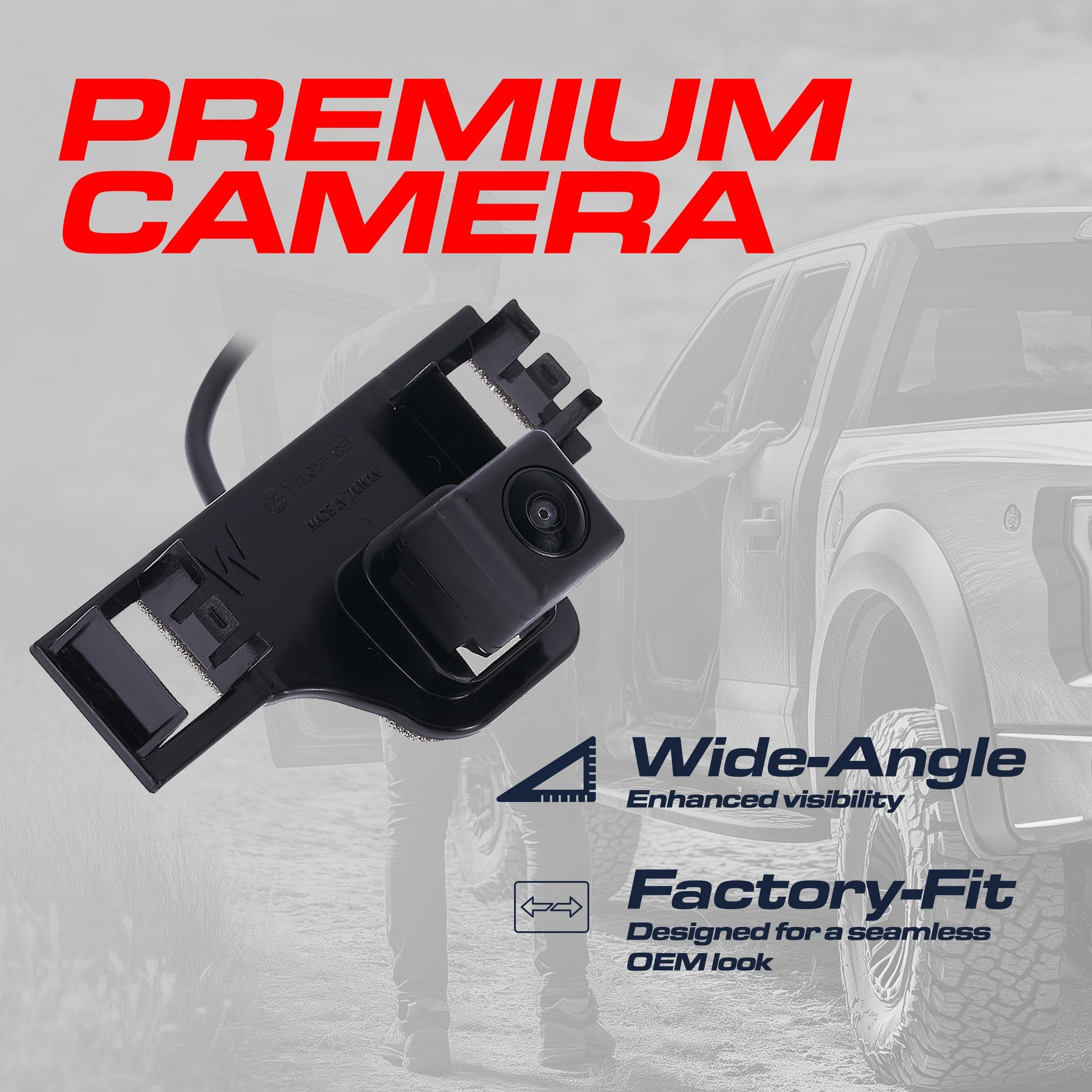 Master Tailgaters Toyota Sienna OEM backup camera (2015-2017), part #86790-08030, black on Tampa Home & Garden Store