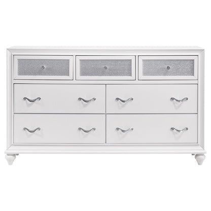 Randall Glitter And Crystal Queen Bedroom Set