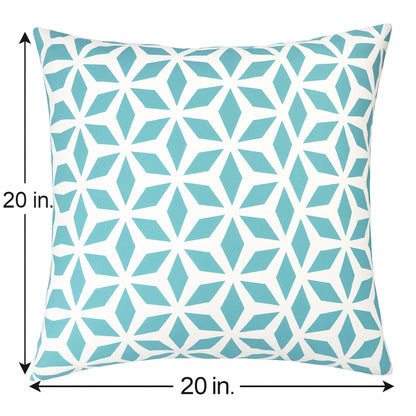 Crystal Burst Indoor and Outdoor Accent Pillow