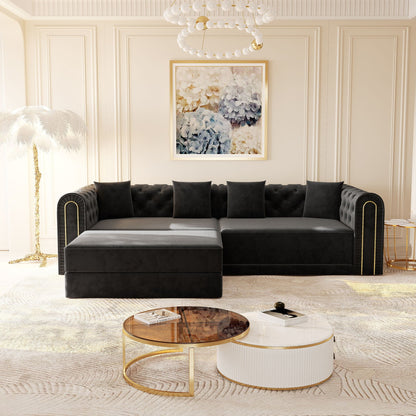 3 In 1 Convertible Sofa and Ottoman Bed