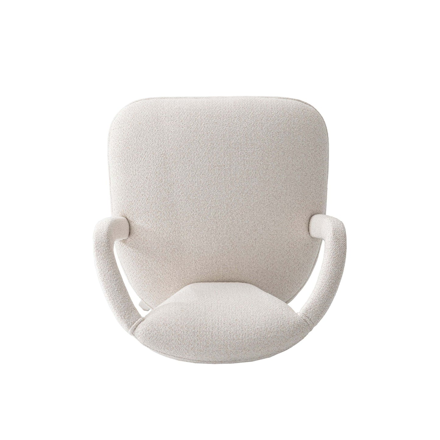 Palmer Mid Century Modern Tweed Armchair