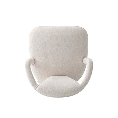 Palmer Mid Century Modern Tweed Armchair
