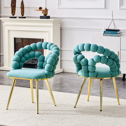 Puffy Bubble Ball Chain Chairs For Dining Room