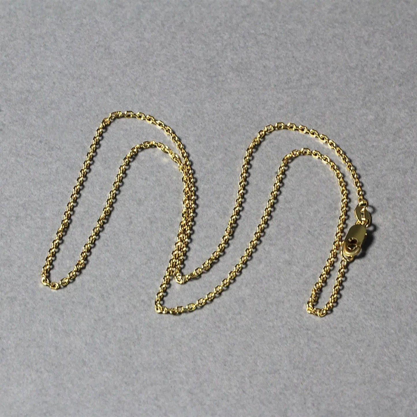 14k yellow gold diamond-cut cable chain necklace 1.4mm by Bids.com on Tampa Home & Garden Store
